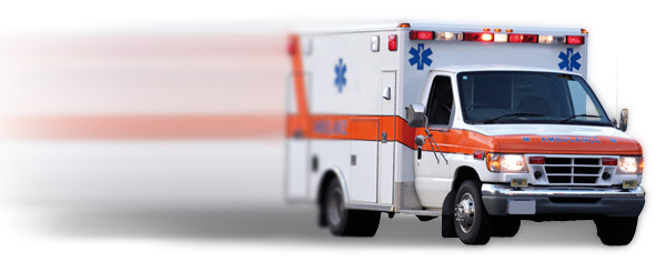 Ambulance for Life Alert; emergency medical vehicle